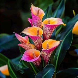 Калла Оникс купить по цене от 450р. в интернет-магазине «Посадика» с доставкой почтой в в Шимановске и по всей России – [изображение №1].