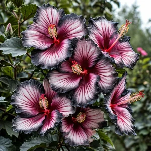 Гибискус садовый Самер Бридж купить по цене от 306р. в интернет-магазине «Посадика» с доставкой почтой в в Шимановске и по всей России – [изображение №1].